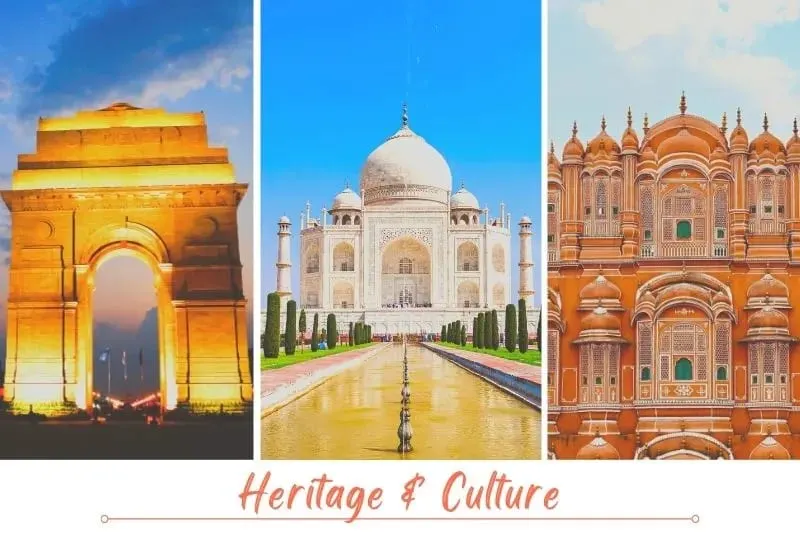 The Taj Mahal in Agra, the centrepiece of the Golden Triangle circuit covered by KP Travels