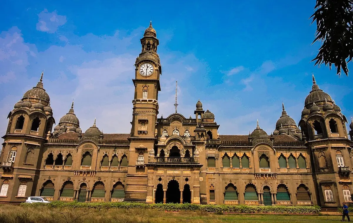 Maharashtra temple architecture representing the Mahalaxmi Ambabai shrine at Kolhapur on the KP Travels circuit from Pune