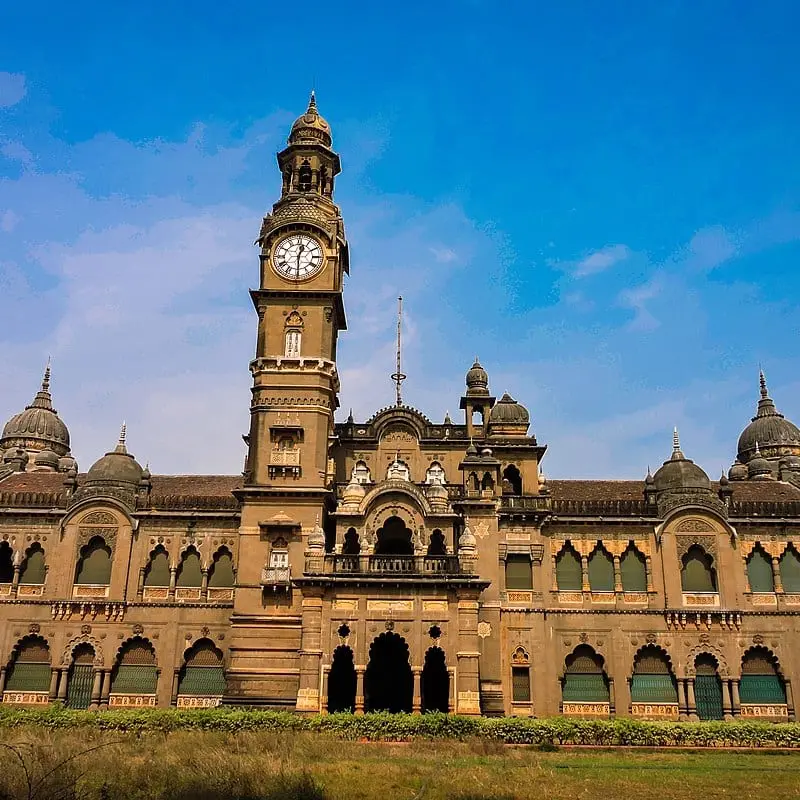 Historic stone architecture in Maharashtra representing a Solapur city halt available as an optional add-on stop